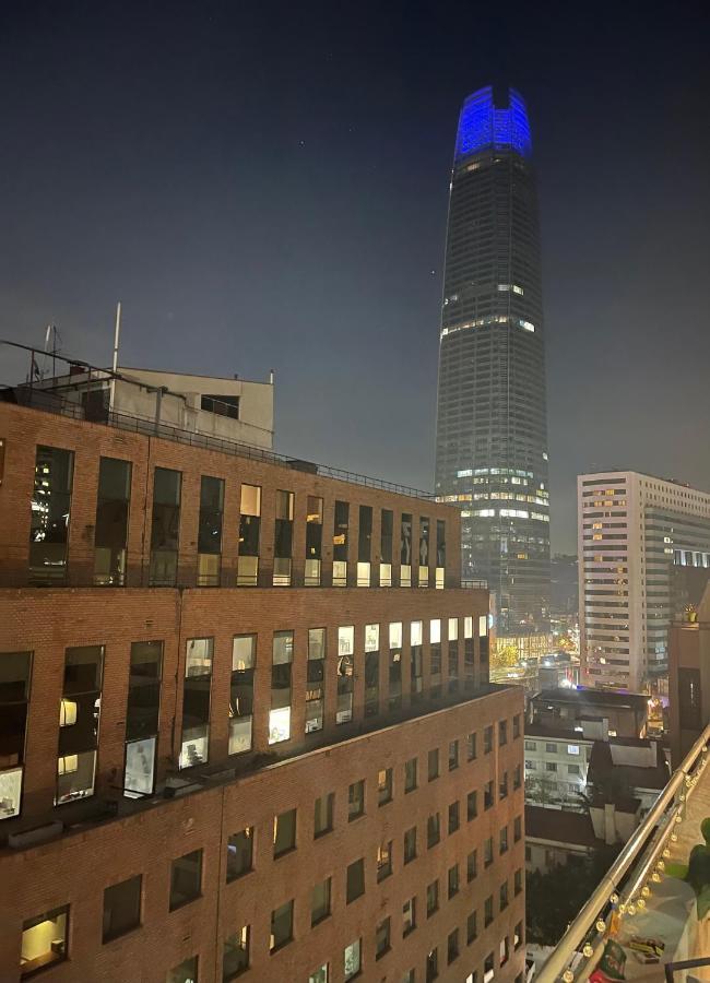 Apartament Condo Amueblado, Encomenderos 200 El Golf, Las Condes Santiago Con Vista Al Costanera Center 외부 사진
